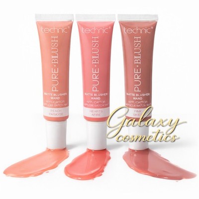 Technic Pure Blush Zauberstäbe mattes Finish Schwammspitze Wangen flüssiger Rouge