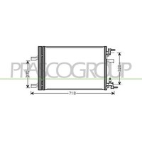Kondensator Klimaanlage Prasco DW040C002 Prascoselection FüR Opel Vauxhall