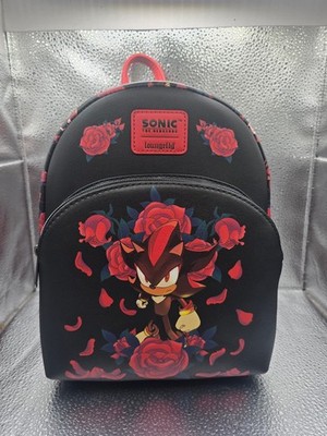 Loungefly Sonic The Hedgehog Shadow Mini Backpack New!
