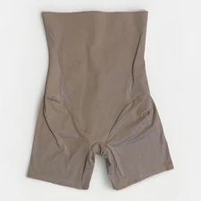 Women's FLEXEES by MAIDENFORM High Waist Thigh Slimmer FLS095 Size XL Beige