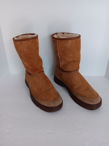 Ugg Womens Boots Sz 10 Shearling Lined Ultimate Short 5275 Australia VGC