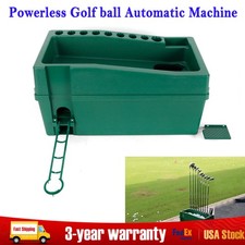 Automatic Golf Ball Dispenser Golf Training Auto Tee Up Machine W/ Cue Holder