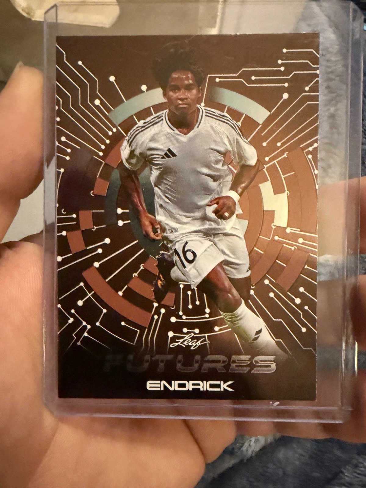 Leaf 2024 Futures Insert Endrick Real Madrid UEFA Champions League #FF-12