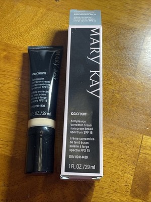 Mary Kay CC Cream Very Light Sunscreen Broad Spectrum SPF 15  EXPIRED NIB ~ NOS