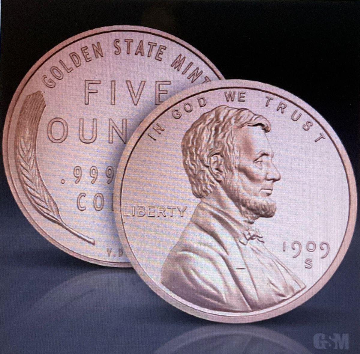 トランプ銅貨　ver GOLDEN STATE MINT 5オンス　1枚 トランプ銅貨 ver GOLDEN STATE MINT 5オンス 1枚 【公式通販】