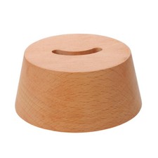 Shoe Horn Stand: Wooden Shoehorn Base For Home Entryway - Shoe Spoon Helper