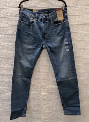 New Levis 502 Taper Stretch Jeans Size 34x34