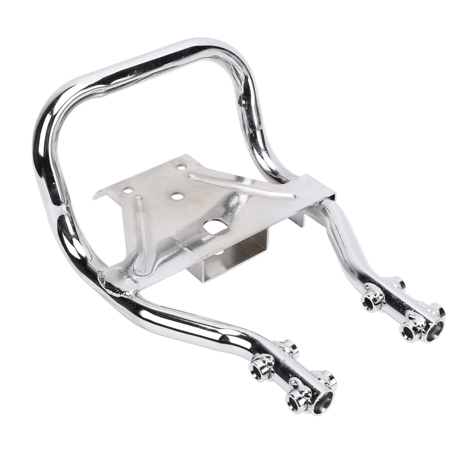 _Motorcycle Rear Luggage Rack Steel Alloy Tail Cargo Storage Shelf For Monkey