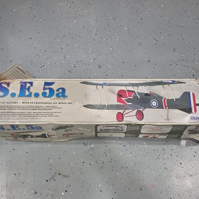 Great Planes Electrifly S.E.5a EP ARF NOS Vintage 34'' Wingspan