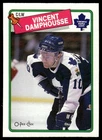 1988 O-Pee-Chee Hockey Vincent Damphousse #207 PSA 8