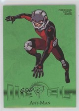 2024 Skybox Marvel Metal Universe Avengers Retro PMG Green 5/10 Ant-Man 02aj