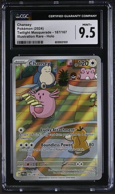 Chansey 187/167 Sv06: Twilight Masquerade Holo for sale