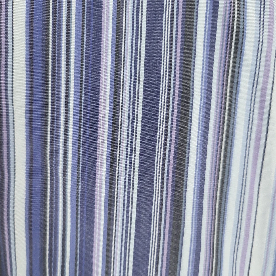 Paul Smith London Shirt Mens 18 XL Blue Striped Classic Fit Made In Italy Dressy - Image 2 of 4