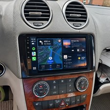 Autoradio Apple CarPlay FM Android 15 2+64GB F&uuml;r Mercedes ML/GL Klasse W164 X164
