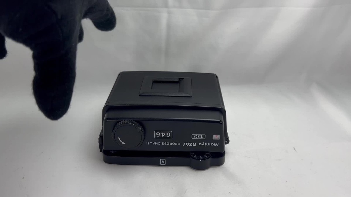 MINT w/ Cover] Mamiya RZ67 645 6x4.5 120 Roll Film Back For
