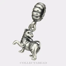 Authentic Pandora Silver Chinese Tiger Dangle Bead 791102