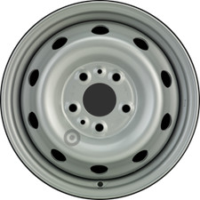 Cerchi in acciaio ALCAR AL4012 6x15 5x118 Silver per FIAT
