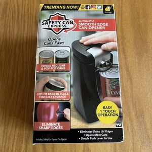 Bulbhead Safety Can Express Black Can Opener New In Box Sealed Open Cans Fast
