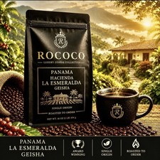 Café Panamá Hacienda La Esmeralda, 1 lb | Café 100% Geisha, Tostado o Verde
