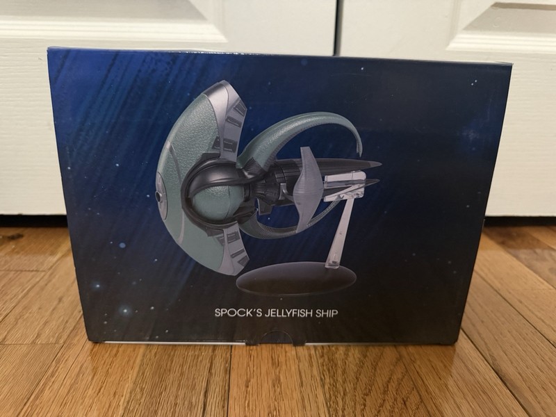 Eaglemoss Star Trek Spock's Jellyfish Ship Starship New Unused NO Magazine