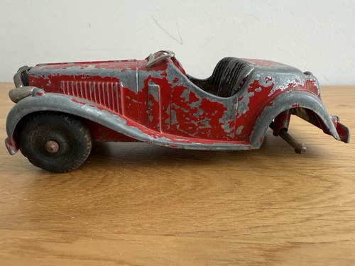 Vintage 50's Hubley Kiddie Toy No. 432 MG Red - Picture 7 of 14