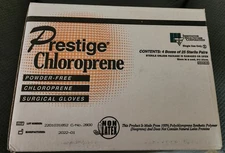 *100-Pairs* IHC Prestige Chloroprene Powder Free Surgical Gloves Size-9 134900