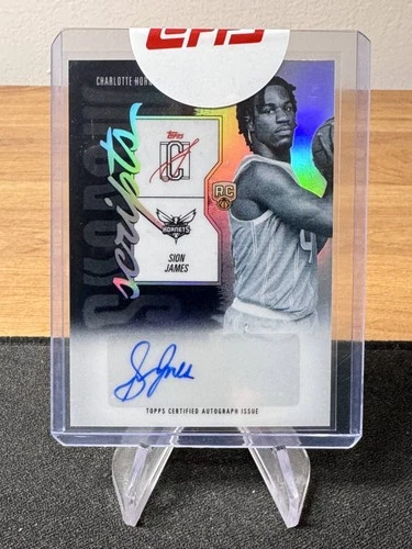 2025 Topps Signature Sion James Base (RAW)