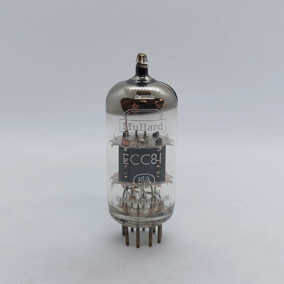 TUBO DE VÁLVULA ECC81 MULLARD NUEVO