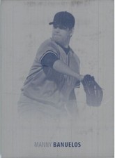 MANNY BANUELOS 2011 Just LIMITED Rookie Press Plate RC 1/1