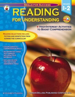 Reading for Understanding, Grades 1-2; Carso- paperback, 9780887247590, Flikkema