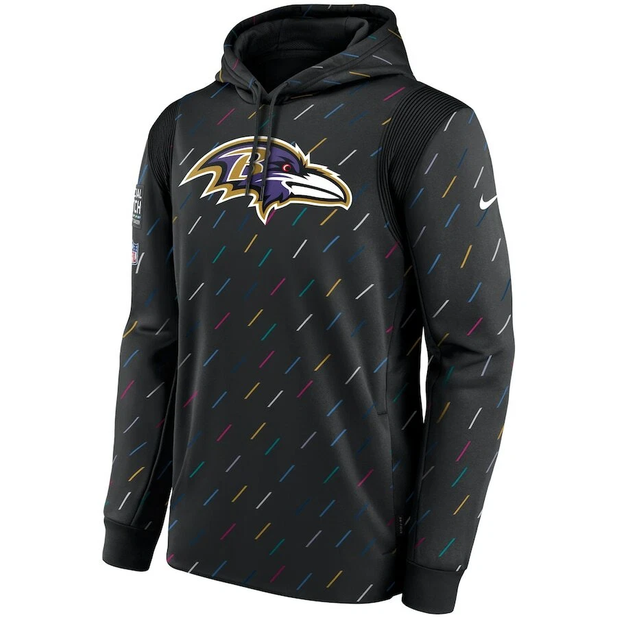 BALTIMORE RAVENS Nike 2021 Crucial Catch Sideline Hoodie Men s 2XL