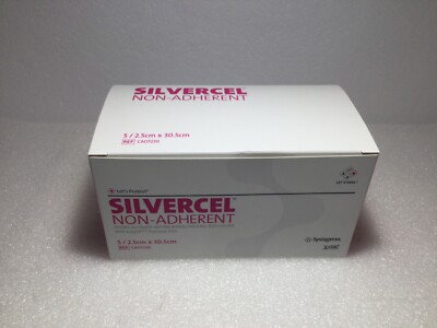 SILVERCEL NICHT HAFTENDER VERBAND CAD7230 STCK 5 / 2,5cm x 30,5cm