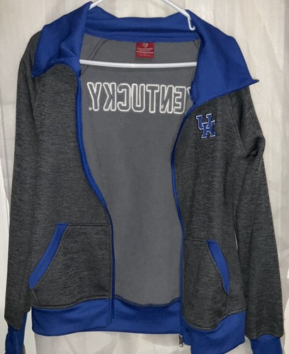 Kentucky Wildcats Zip-up Embroidered Women's Sweatshirt - Size L - New w/Tag - Picture 3 of 8