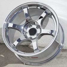 1 Circuit Csf1 17x9 5x114.3 20 M Chrome 57dr Spun Forged Jdm Wheel Concave