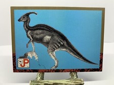 1993 TOPPS JURASSIC PARK Card - #83 Parasaurolophus