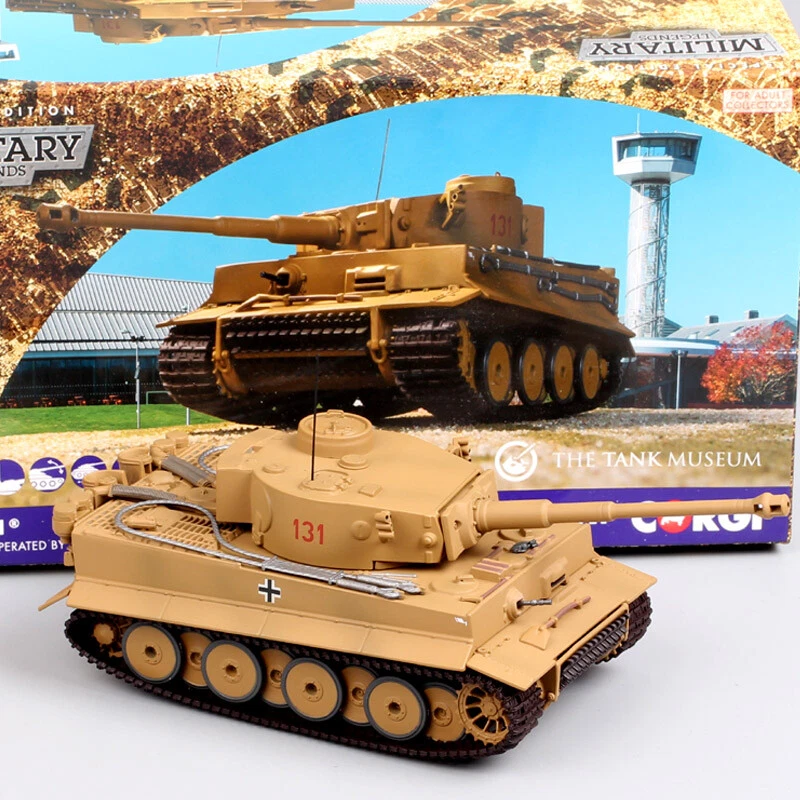 1/50 Scale Corgi WW2 TIGER 131 Tank Museum Diecast Model Military Toy C60517 - Image 2 of 4