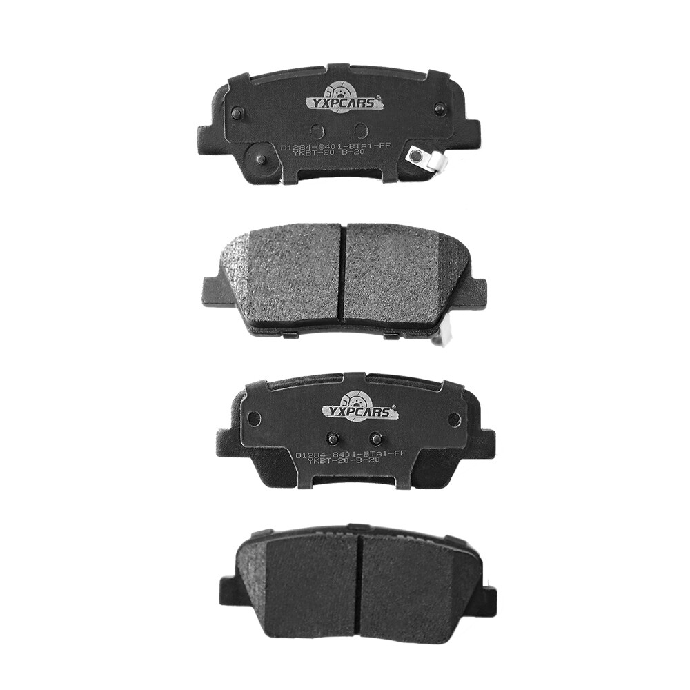 Front Rear Brake Rotors + Ceramic Pads for Hyundai Santa Fe Sport Kia Sorento