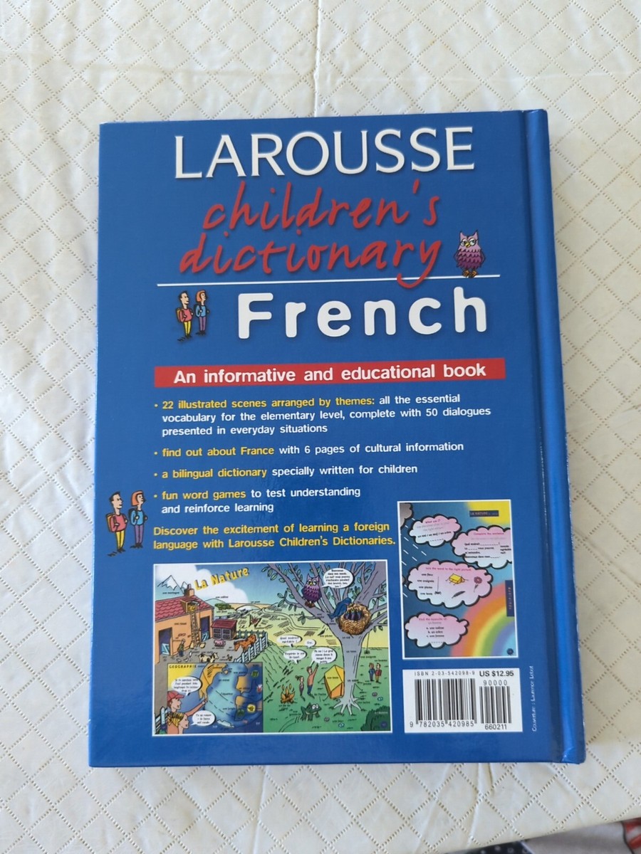 2005 Lacrosse Children's French Dictionary, Hardcover | eBay