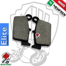 Pastillas De Freno Orgánicas Posteriores Newfren RR Motard 4T EU3 125 2008 2009