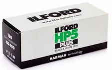 Ilford HP5 Plus 400 ISO Black and White 120 Roll Film