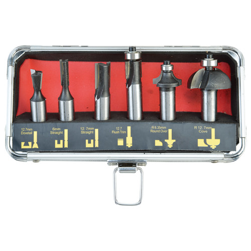 SMATO 6 Piece Router Bit Set 1/2