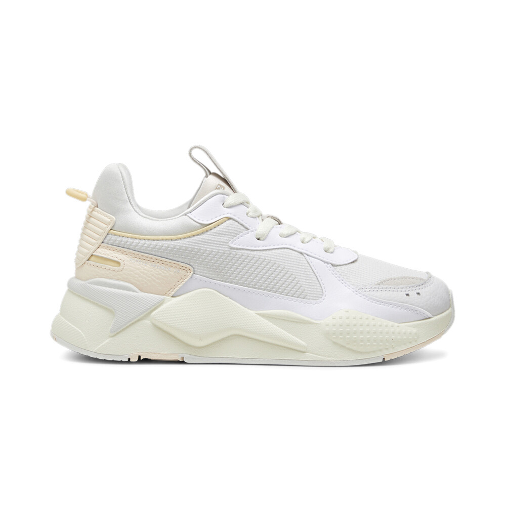 Женские серо-белые кроссовки Puma RsX Soft на шнуровке Повседневная обувь 39377203