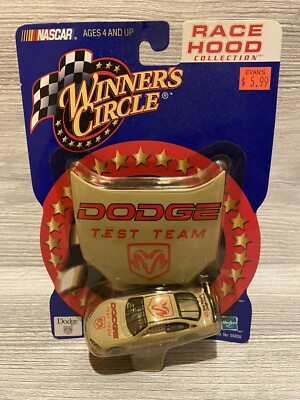2000 Winner's Circle Dodge Test Team Race Hood 1:64 Diecast Car Collectible