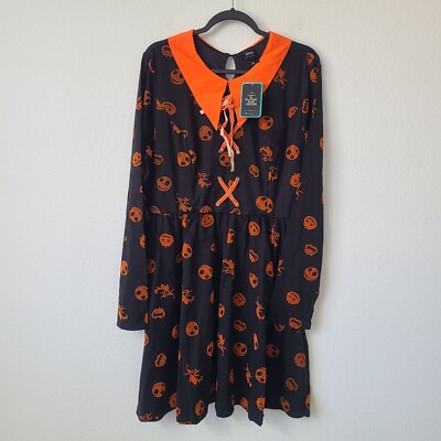 the nightmare before christmas dress for women by her universe Her Universe Nightmare Before Christmas Icons Collared Dress Size Medium