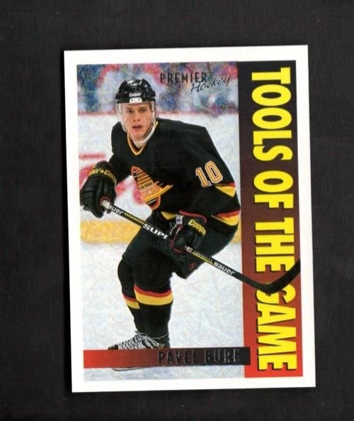 1994-95 Pavel Bure O-Pee-Chee Premier Tools of the Game Special Effects Canucks