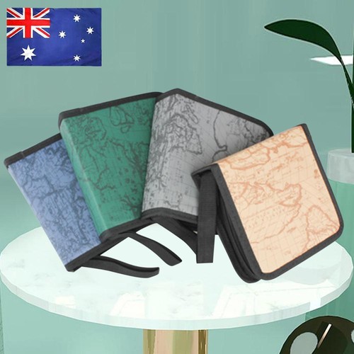 40pcs CD Organizer Cover with Zipper Color Random Portable Household Accessories