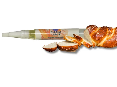 NAILS BY CERIANN LTD Fresh Bread Scented Cuticle Oil Natural Ingredients Vegan. Moisturising. UK