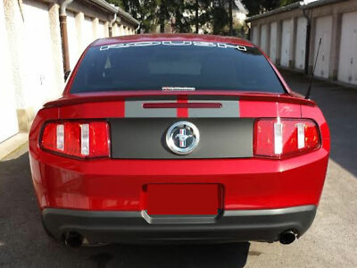 2010-2012 Ford Mustang Rear Black Out Vinyl Decal Deck Lid Trunk 