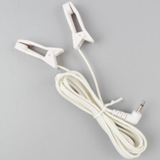 ELECTRO E-STIM TENS MASSAGE CABLE ATTACHMENT AND CLIPS 2.5 MM JACK.UK SELLER! 