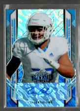 2021 Leaf Metal Draft Blue #ZC1 Zaven Collins Auto /40 